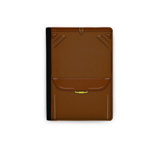 Dompet Passport creamy chocolate