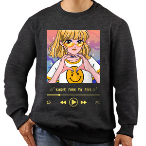 Jaket Sweater Cartoon ipod Sweater KAYA17SW