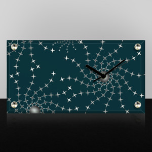 Jam Meja Galaksi Abstrak (Abstract Galaxy)