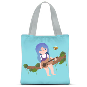 Tas Tote Fullprint Tote Bag Waterproof A04