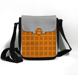 Tas Selempang Orange pattern
