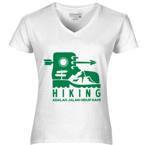 Kaos Hiking Adalah Jalan Hidup Kami