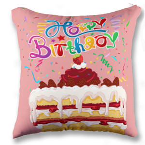 Bantal happy birthday
