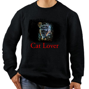 Jaket Sweater cat lover kaos kucing