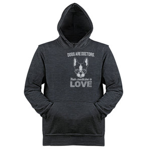 Jaket Hoodie Love Dog