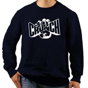 Jaket Sweater kaos crunch meraj maroon