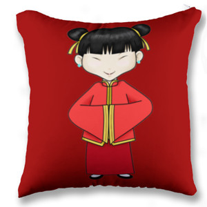 Bantal Bantal cewek gong xi 2018