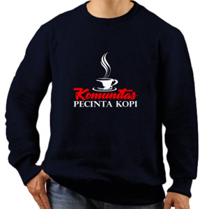 Jaket Sweater pecinta kopi