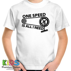 Kaos Kaos Bike Sepeda One Speed Is All I Need