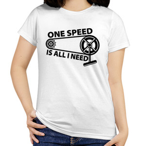 Kaos Kaos Bike Sepeda One Speed Is All I Need
