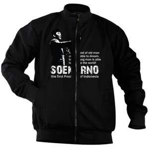 Jaket Bomber Soekarno