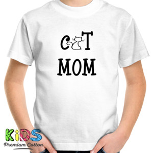 Kaos kaos pecinta kucing cat mom ibu kucing