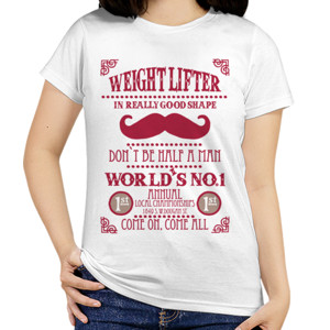 Kaos Kaos Angkat Besi - Weight Lifter 2 (SB8Y8)