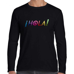 Kaos HOLA INDONESIA RAINBOW