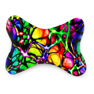 Bantal Mobil Rainbow Light