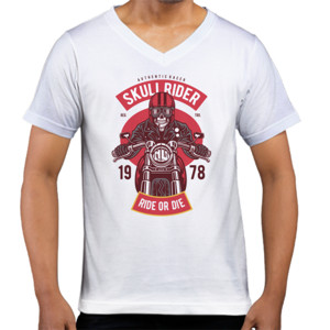 Kaos  kaos biker skull rider