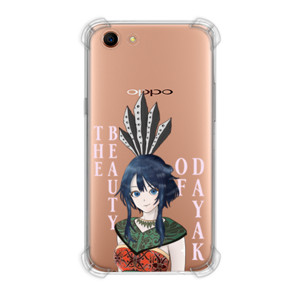 Casing HP Wanita Dayak Anime Style