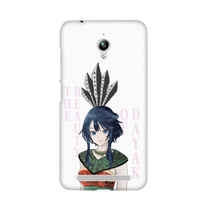 Wanita Dayak Anime Style Casing HP
