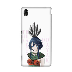 Wanita Dayak Anime Style Casing HP