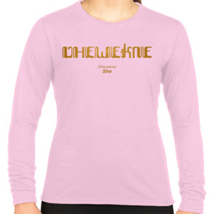 Kaos Long-sleeved women tshirts “Dhewekne” it means she