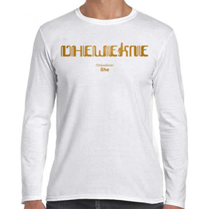 Kaos Long-sleeved women tshirts “Dhewekne” it means she