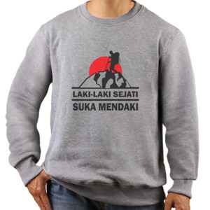 Jaket Sweater Pendaki Gunng Pecinta Alam