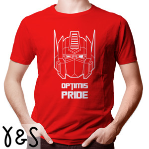 Kaos Optimis Pride - White