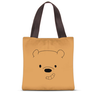 Tas Tote Fullprint Tote Bag Bear 