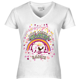 Kaos Green Barbie