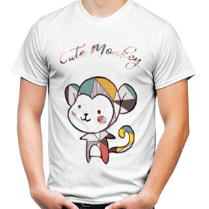 Kaos Cute Monkey