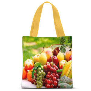 Tas Tote Fullprint TAS TOTE MOTIF BUAH SEGAR