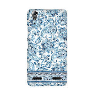 Blue Batik Pattern Casing HP