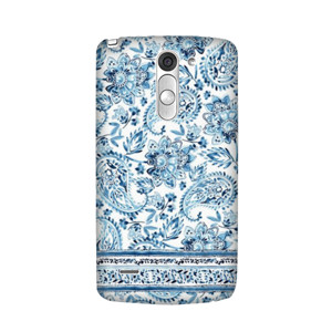 Blue Batik Pattern Casing HP