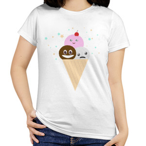 Kaos The Love for Ice Cream shirt