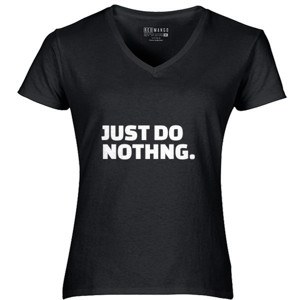 Kaos Baju: Just Do Nothing