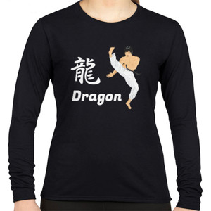 Kaos Kaos kungfu dragon naga bruce lee martial arts