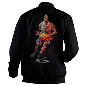 Jaket Bomber kaos basket pippen