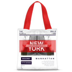 Tas Tote Fullprint New York