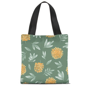 Tas Tote Fullprint flower 5