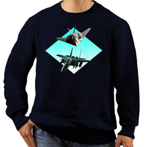 Jaket Sweater Fighter Jet