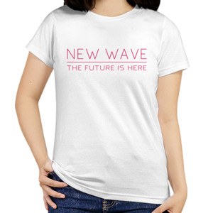 Kaos NEW WAVE Future is Here - Pink