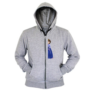 Hoodie Zipper Korean Traditonal Gaun