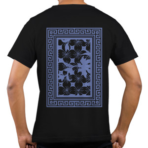 Kaos  BATIK 2TONE 6