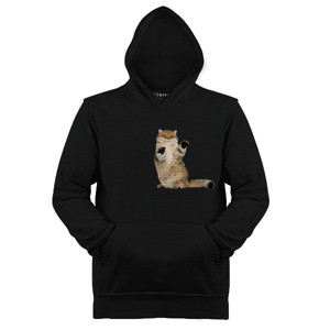 Jaket Hoodie Cat Moon