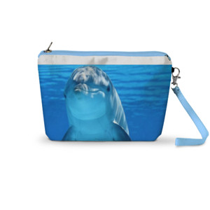 Pouch Trapesium DOMPET ANAK PEREMPUAN WARNA BIRU 02