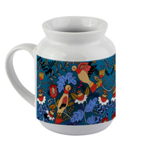 Mug Vela Burung Jingga