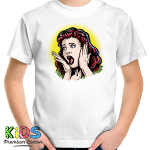 Kaos Lady Pop Art