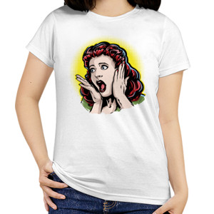 Kaos Lady Pop Art