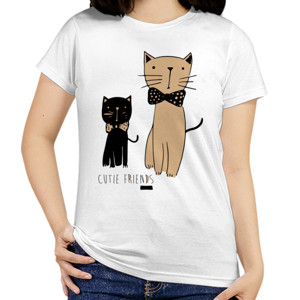 Kaos Cat Friends