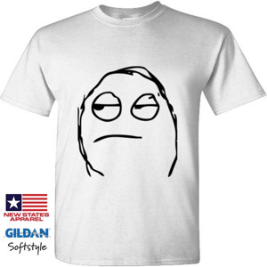 Kaos Kaos Pria 'Meme' = Gildan Soft Style